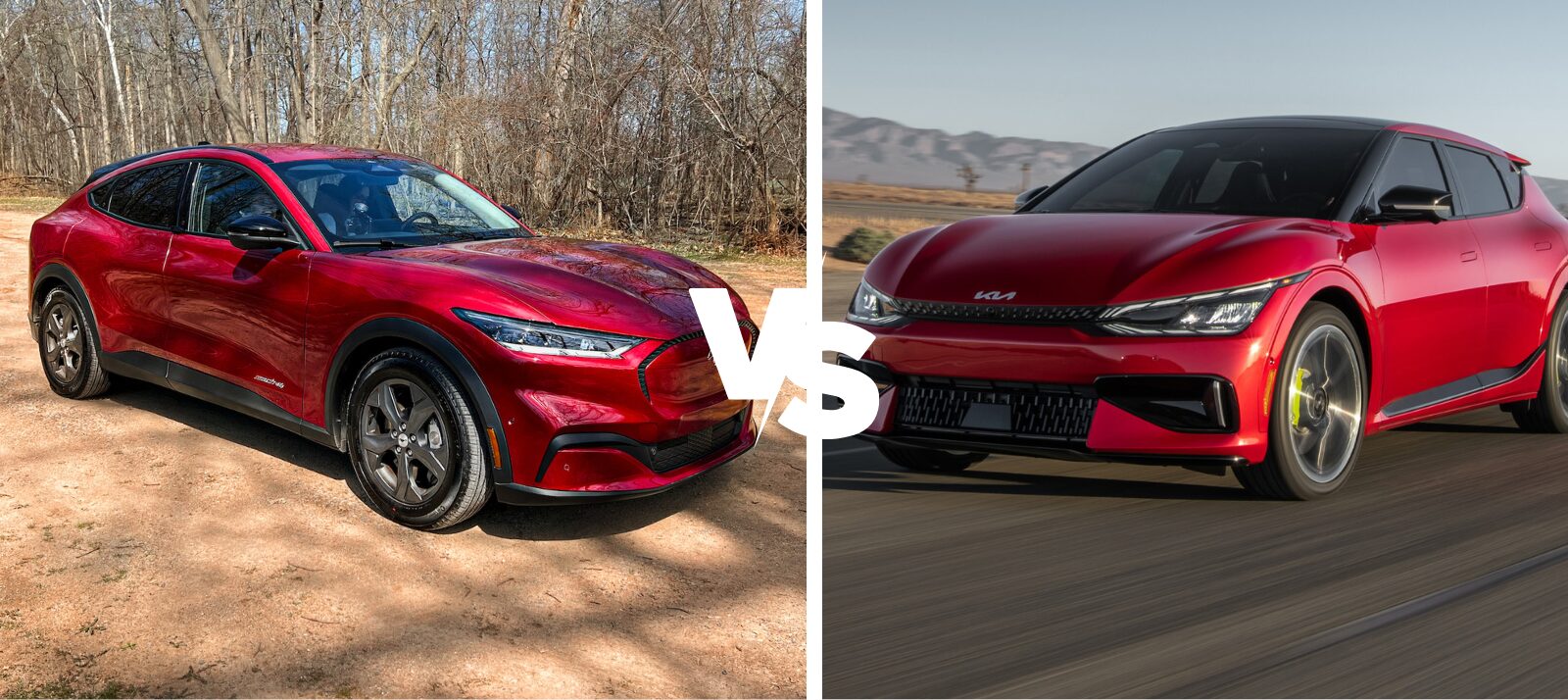 2024 Ford Mustang Mach-E vs. the 2024 Kia EV6