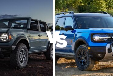 2025 Ford Bronco Full Size vs. 2025 Ford Bronco Sport