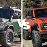 2025 Ford Bronco Full Size vs. Ford Bronco Raptor