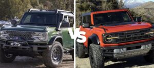 2025 Ford Bronco Full Size vs. Ford Bronco Raptor