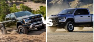 2025 Ford F-150 Raptor vs the 2025 Ram 1500 RHO