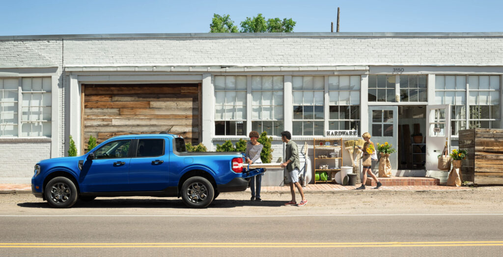 2025 Ford Maverick XLT in Velocity Blue 1 2025 Ford Maverick Overview