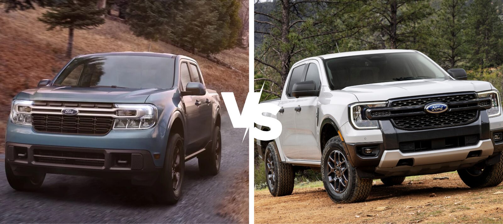 2025 Ford Ranger vs. 2025 Ford Maverick