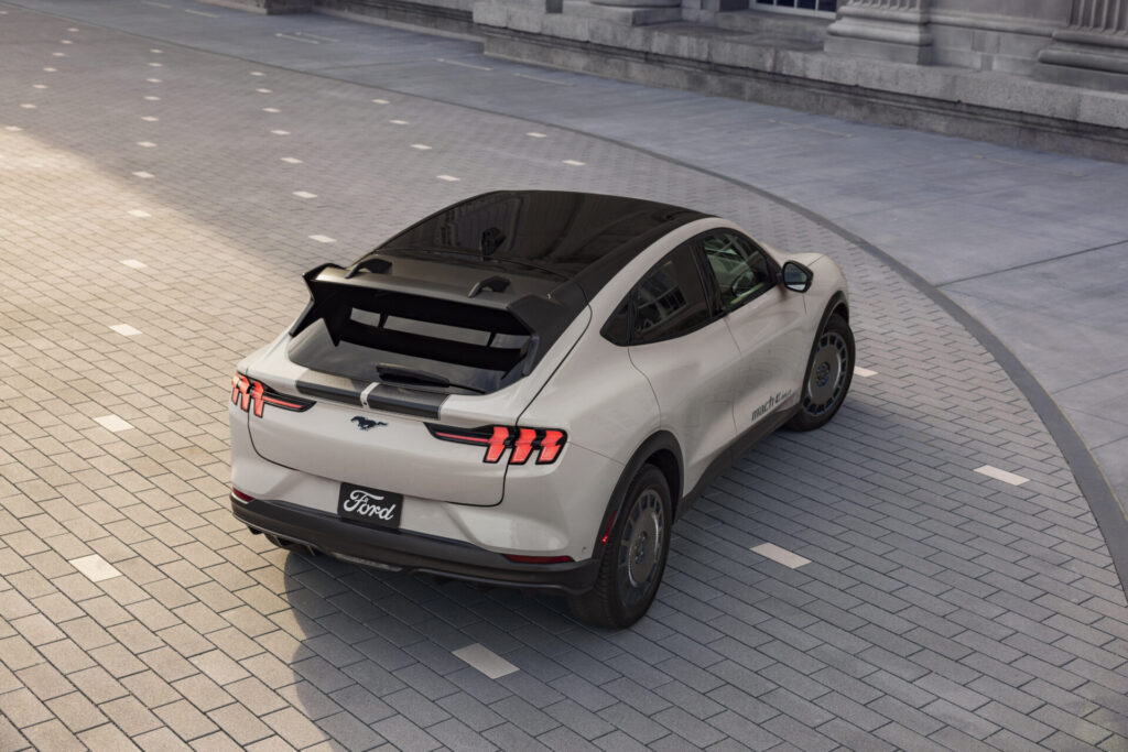 2025 Mustang Mach-E Rally Rear view