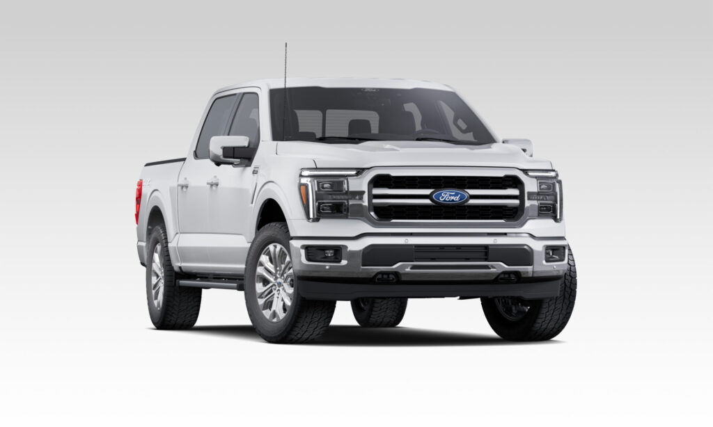 Front View of the 2025 Ford F-150 LARIAT Trim