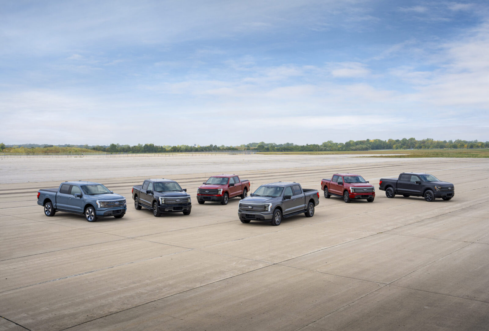 2025 Ford F-150 Lightning lineup