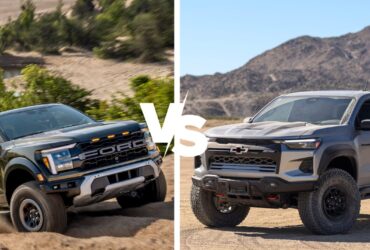 Comparing the 2024 Ford Ranger Raptor vs. the 2024 Chevrolet Colorado ZR2