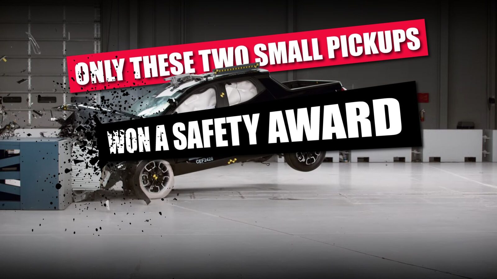 only these two small pickups won a safety award Top Safety Rated Small Pickup Trucks: The Ford Ranger and Honda Ridgeline Review