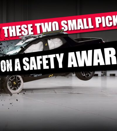 only these two small pickups won a safety award Top Safety Rated Small Pickup Trucks: The Ford Ranger and Honda Ridgeline Review