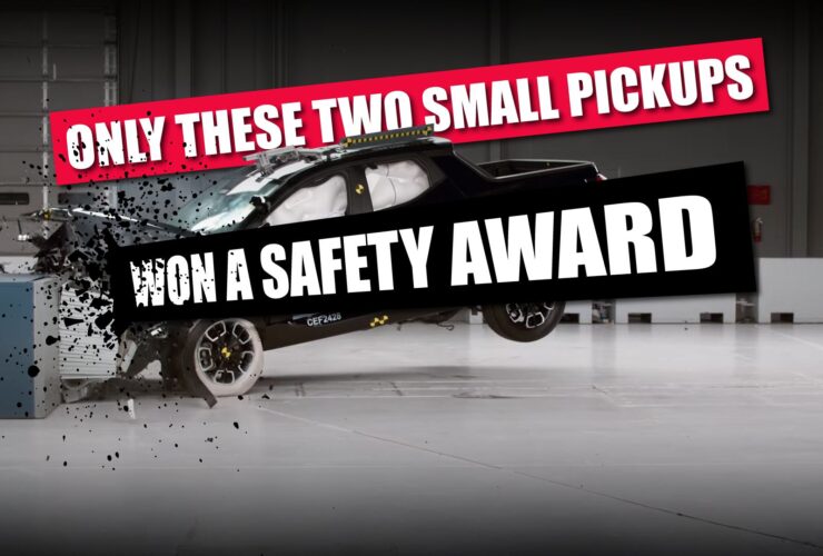 only these two small pickups won a safety award Top Safety Features in Small Pickups: An Orientation to the Honda Ridgeline and Ford Ranger