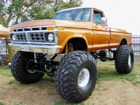 1976 ford f 100 with big block power on 2 5 ton rockwells 2024 12 31 08 12 18 295611 Unveiling the Marvel of Engineering: Big Block Powered 1976 Ford F-100 Riding on 2.5 Ton Rockwells