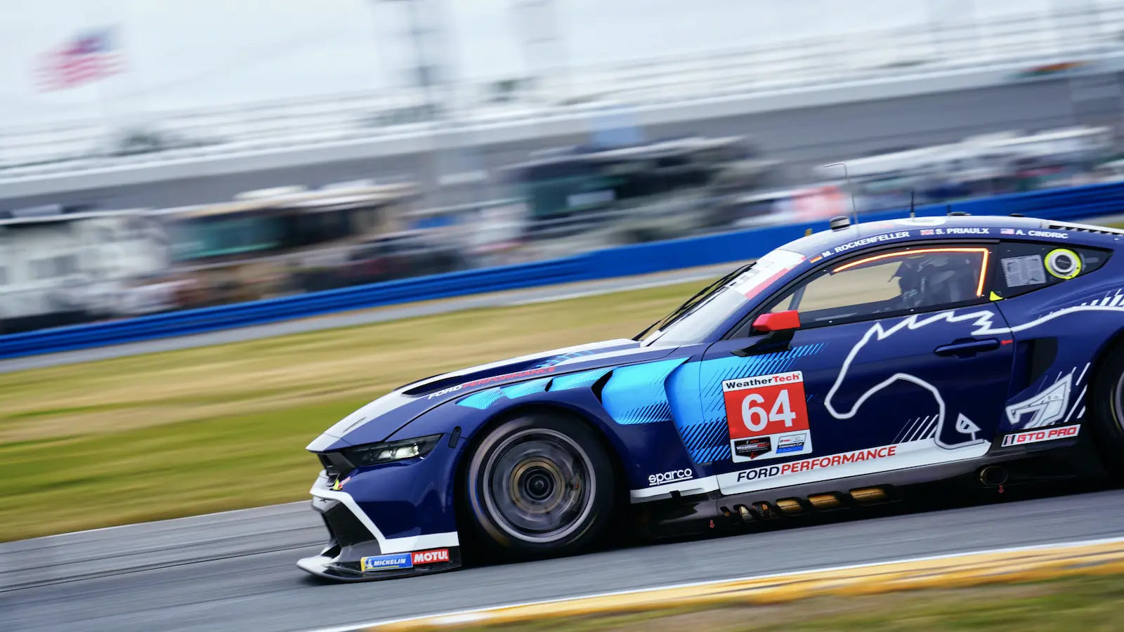 64 02 Mike Rockenfeller Dominates Daytona Qualifying: A Promising Season Ahead for Ford Racing