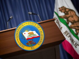 bigstock Press conference of governor o 415062364 Exploring California's Electric Vehicle Mandate: Feasibility, Economic Implications and Way Forward